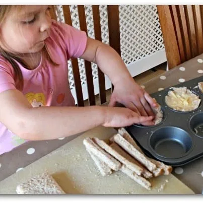 Making muffins