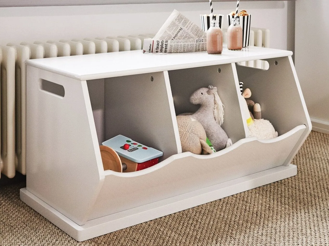 Triple storage trunk