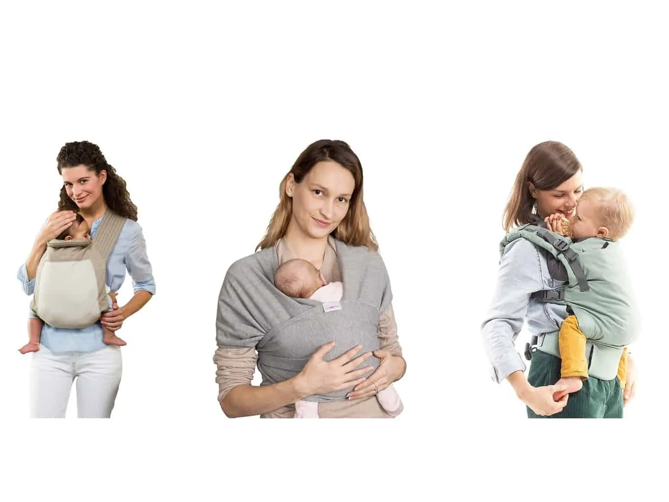 Sling-style baby carriers