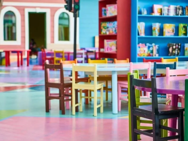 Children’s tables and chairs