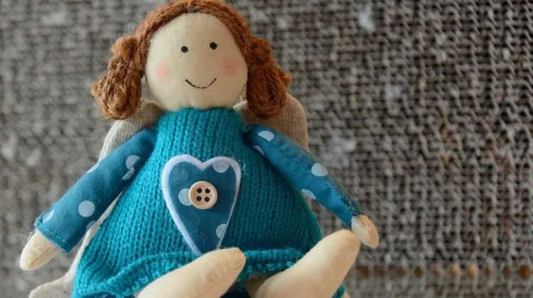 Child’s rag doll
